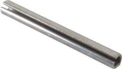 Made in USA - 3/16" Diam x 1-3/4" Long Slotted Spring Pin - Grade 420 Stainless Steel, Bright Finish - Exact Tool & Supply