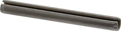 Made in USA - 7/32" Diam x 2" Long Slotted Spring Pin - Grade 420 Stainless Steel, Bright Finish - Exact Tool & Supply