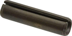 Value Collection - 5/16" Diam x 1-1/4" Long Slotted Spring Pin - Grade 420 Stainless Steel, Bright Finish - Exact Tool & Supply
