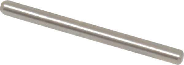 Value Collection - 1/16" Diam x 3/4" Pin Length 18-8 Stainless Steel Standard Dowel Pin - Bright Finish - Exact Tool & Supply