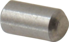 Value Collection - 3/32" Diam x 3/16" Pin Length 18-8 Stainless Steel Standard Dowel Pin - Bright Finish - Exact Tool & Supply
