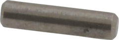Value Collection - 3/32" Diam x 3/8" Pin Length 18-8 Stainless Steel Standard Dowel Pin - Bright Finish - Exact Tool & Supply