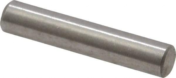 Value Collection - 3/32" Diam x 1/2" Pin Length 18-8 Stainless Steel Standard Dowel Pin - Bright Finish - Exact Tool & Supply