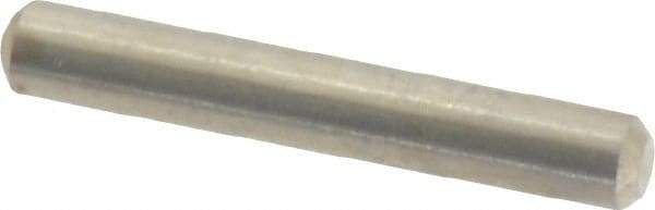 Value Collection - 3/32" Diam x 5/8" Pin Length 18-8 Stainless Steel Standard Dowel Pin - Bright Finish - Exact Tool & Supply