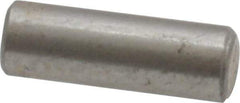 Value Collection - 1/8" Diam x 3/8" Pin Length 18-8 Stainless Steel Standard Dowel Pin - Bright Finish - Exact Tool & Supply