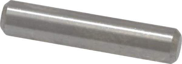 Value Collection - 1/8" Diam x 5/8" Pin Length 18-8 Stainless Steel Standard Dowel Pin - Bright Finish - Exact Tool & Supply