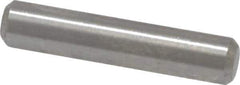 Value Collection - 1/8" Diam x 5/8" Pin Length 18-8 Stainless Steel Standard Dowel Pin - Bright Finish - Exact Tool & Supply