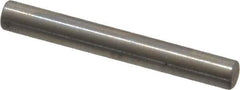 Value Collection - 1/8" Diam x 1" Pin Length 18-8 Stainless Steel Standard Dowel Pin - Bright Finish - Exact Tool & Supply