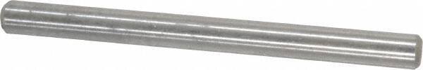 Value Collection - 1/8" Diam x 1-1/2" Pin Length 18-8 Stainless Steel Standard Dowel Pin - Bright Finish - Exact Tool & Supply