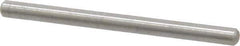 Value Collection - 1/8" Diam x 1-3/4" Pin Length 18-8 Stainless Steel Standard Dowel Pin - Bright Finish - Exact Tool & Supply