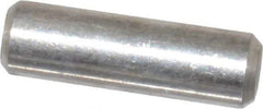 Value Collection - 3/16" Diam x 5/8" Pin Length 18-8 Stainless Steel Standard Dowel Pin - Bright Finish - Exact Tool & Supply