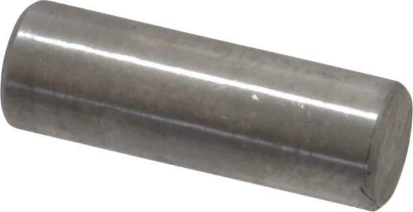 Value Collection - 1/4" Diam x 3/4" Pin Length 18-8 Stainless Steel Standard Dowel Pin - Bright Finish - Exact Tool & Supply