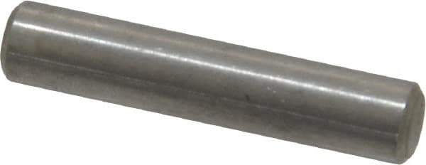 Value Collection - 1/4" Diam x 1-1/4" Pin Length 18-8 Stainless Steel Standard Dowel Pin - Bright Finish - Exact Tool & Supply