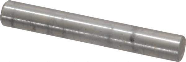 Value Collection - 1/4" Diam x 1-3/4" Pin Length 18-8 Stainless Steel Standard Dowel Pin - Bright Finish - Exact Tool & Supply