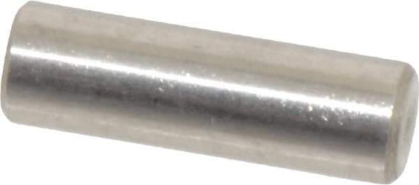 Value Collection - 5/16" Diam x 1" Pin Length 18-8 Stainless Steel Standard Dowel Pin - Bright Finish - Exact Tool & Supply