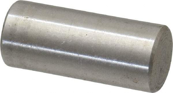 Value Collection - 3/8" Diam x 7/8" Pin Length 18-8 Stainless Steel Standard Dowel Pin - Bright Finish - Exact Tool & Supply