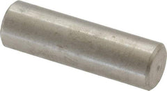 Value Collection - 3/8" Diam x 1-1/4" Pin Length 18-8 Stainless Steel Standard Dowel Pin - Bright Finish - Exact Tool & Supply