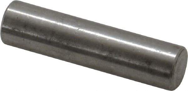 Value Collection - 3/8" Diam x 1-1/2" Pin Length 18-8 Stainless Steel Standard Dowel Pin - Bright Finish - Exact Tool & Supply