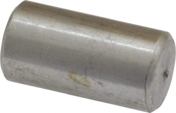 Value Collection - 1/2" Diam x 1" Pin Length 18-8 Stainless Steel Standard Dowel Pin - Bright Finish - Exact Tool & Supply