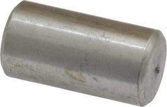 Value Collection - 1/2" Diam x 1" Pin Length 18-8 Stainless Steel Standard Dowel Pin - Bright Finish - Exact Tool & Supply