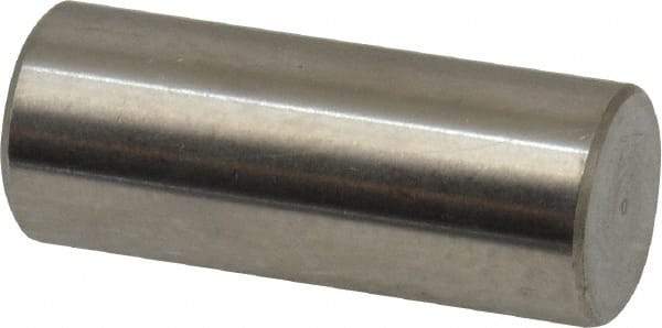Value Collection - 1/2" Diam x 1-1/4" Pin Length 18-8 Stainless Steel Standard Dowel Pin - Bright Finish - Exact Tool & Supply