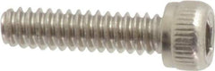 Value Collection - #4-40 UNC Hex Socket Drive, Socket Cap Screw - Grade 18-8 Stainless Steel, Uncoated, Fully Threaded, 7/16" Length Under Head - Exact Tool & Supply