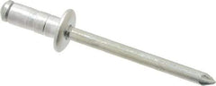 RivetKing - Size 62-64 Dome Head Aluminum Multi Grip Blind Rivet - Steel Mandrel, 0.062" to 1/4" Grip, 3/8" Head Diam, 0.192" to 0.196" Hole Diam, 0.519" Length Under Head, 3/16" Body Diam - Exact Tool & Supply