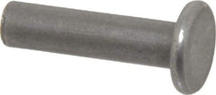 RivetKing - 3/16" Body Diam, Countersunk Uncoated Steel Solid Rivet - 3/4" Length Under Head, 90° Countersunk Head Angle - Exact Tool & Supply