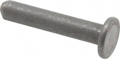 RivetKing - 3/16" Body Diam, Countersunk Uncoated Steel Solid Rivet - 1" Length Under Head, 90° Countersunk Head Angle - Exact Tool & Supply
