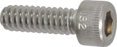 Holo-Krome - #10-24 UNC Hex Socket Drive, Socket Cap Screw - Grade 18-8 Stainless Steel, Passivated Finish, Fully Threaded, 5/8" Length Under Head - Exact Tool & Supply