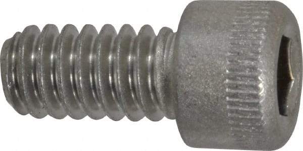 Holo-Krome - 5/16-18 UNC Hex Socket Drive, Socket Cap Screw - Grade 18-8 Stainless Steel, Passivated Finish, Fully Threaded, 1/2" Length Under Head - Exact Tool & Supply