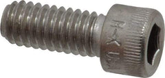 Holo-Krome - 5/16-18 UNC Hex Socket Drive, Socket Cap Screw - Grade 18-8 Stainless Steel, Passivated Finish, Fully Threaded, 3/4" Length Under Head - Exact Tool & Supply