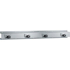 ASI-American Specialties, Inc. - Mop & Broom Wall Hooks Type: Mop Holder Number Of Holders: 4.000 - Exact Tool & Supply