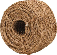 Value Collection - 100' Max Length Manila Coilettes - 1/4" Diam, 54 Lb Capacity - Exact Tool & Supply
