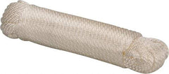 Value Collection - 50' Max Length Nylon Braided Cord - 1/4" Diam, 1,250 Lb Capacity - Exact Tool & Supply