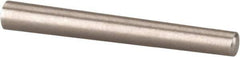 Value Collection - Size 5/0, 0.0784" Small End Diam, 0.094" Large End Diam, Passivated Stainless Steel Taper Pin - Grade 303, 18-8, 3/4" OAL, 3/4 Pin Length - Exact Tool & Supply