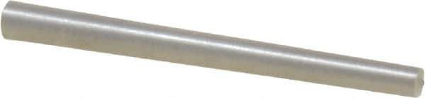 Value Collection - Size 5/0, 0.0732" Small End Diam, 0.094" Large End Diam, Passivated Stainless Steel Taper Pin - Grade 303, 18-8, 1" OAL, 1 Pin Length - Exact Tool & Supply