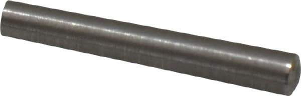 Value Collection - Size 4/0, 0.0934" Small End Diam, 0.109" Large End Diam, Passivated Stainless Steel Taper Pin - Grade 303, 18-8, 3/4" OAL, 3/4 Pin Length - Exact Tool & Supply
