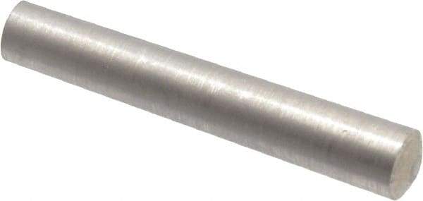 Value Collection - Size 3/0, 0.1094" Small End Diam, 0.125" Large End Diam, Passivated Stainless Steel Taper Pin - Grade 303, 18-8, 3/4" OAL, 3/4 Pin Length - Exact Tool & Supply
