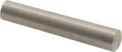 Value Collection - Size 2/0, 0.1254" Small End Diam, 0.141" Large End Diam, Passivated Stainless Steel Taper Pin - Grade 303, 18-8, 3/4" OAL, 3/4 Pin Length - Exact Tool & Supply