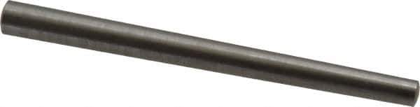 Value Collection - Size 4, 0.1876" Small End Diam, 0.25" Large End Diam, Passivated Stainless Steel Taper Pin - Grade 303, 18-8, 3" OAL, 3 Pin Length - Exact Tool & Supply