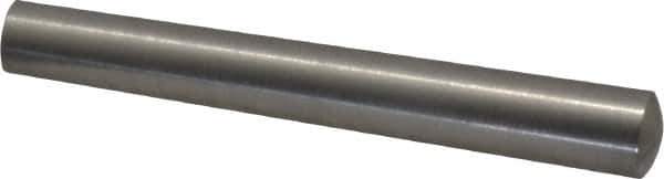 Value Collection - Size 6, 0.289" Small End Diam, 0.341" Large End Diam, Passivated Stainless Steel Taper Pin - Grade 303, 18-8, 2-1/2" OAL, 2-1/2 Pin Length - Exact Tool & Supply