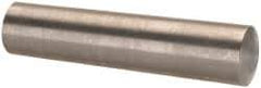 Value Collection - Size 7, 0.3726" Small End Diam, 0.409" Large End Diam, Passivated Stainless Steel Taper Pin - Grade 303, 18-8, 1-3/4" OAL, 1-3/4 Pin Length - Exact Tool & Supply