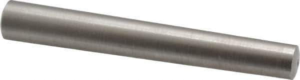 Value Collection - Size 7, 0.3466" Small End Diam, 0.409" Large End Diam, Passivated Stainless Steel Taper Pin - Grade 303, 18-8, 3" OAL, 3 Pin Length - Exact Tool & Supply