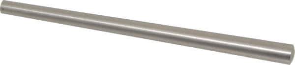 Value Collection - Size 7, 0.2842" Small End Diam, 0.409" Large End Diam, Passivated Stainless Steel Taper Pin - Grade 303, 18-8, 6" OAL, 6 Pin Length - Exact Tool & Supply