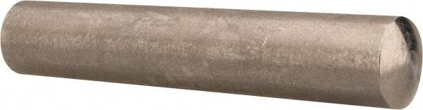 Value Collection - Size 8, 0.44" Small End Diam, 0.492" Large End Diam, Passivated Stainless Steel Taper Pin - Grade 303, 18-8, 2-1/2" OAL, 2-1/2 Pin Length - Exact Tool & Supply