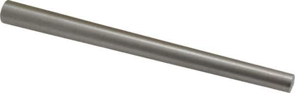 Value Collection - Size 8, 0.3672" Small End Diam, 0.492" Large End Diam, Passivated Stainless Steel Taper Pin - Grade 303, 18-8, 6" OAL, 6 Pin Length - Exact Tool & Supply