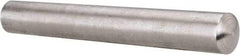 Value Collection - Size 9, 0.5078" Small End Diam, 0.591" Large End Diam, Passivated Stainless Steel Taper Pin - Grade 303, 18-8, 4" OAL, 4 Pin Length - Exact Tool & Supply