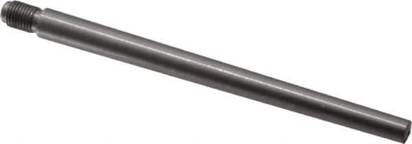 Value Collection - Size 7, 0.407" Large End Diam, Uncoated Steel 3/8-24 Threaded Taper Pin - Grade C-12L14, 5 Pin Length - Exact Tool & Supply