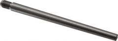 Value Collection - Size 7, 0.407" Large End Diam, Uncoated Steel 3/8-24 Threaded Taper Pin - Grade C-12L14, 5 Pin Length - Exact Tool & Supply